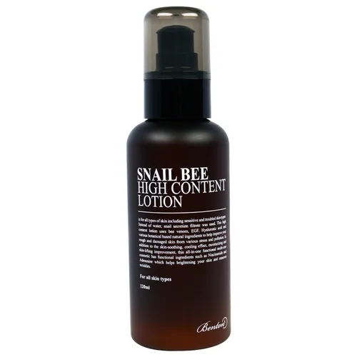 Benton Snail Bee, High Content Lotion (Ultra nawilżający lotion do twarzy z wysoką zawartością śluzu ślimaka) - 2