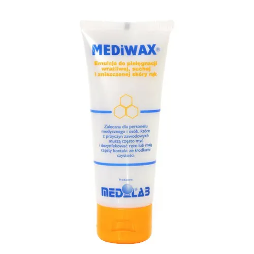 MediLab MediWax, Emulsja do pielęgnacji wrażliwej,suchej i zniszczonej skóry rąk