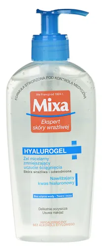 Mixa Hyalurogel, Żel micelarny zmniejszający uczucie ściągnięcia - 2