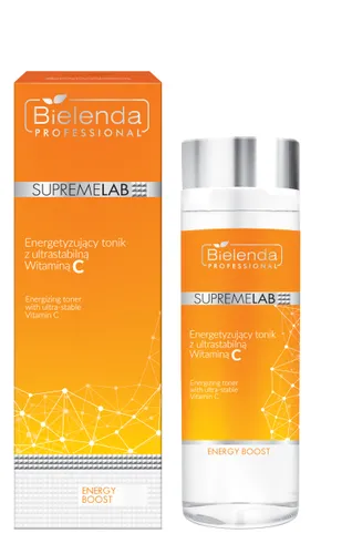 Bielenda Professional SUPREMELAB Energy Boost, Energizing Toner with Ultra-stable Vitamin C (Tonik energetyzujący z ultrastabilną witaminą C) - 2
