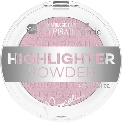 Bell HYPOAllergenic, Highlighter Powder by Marcelina (Hypoalergiczny rozświetlacz w pudrze) - 2