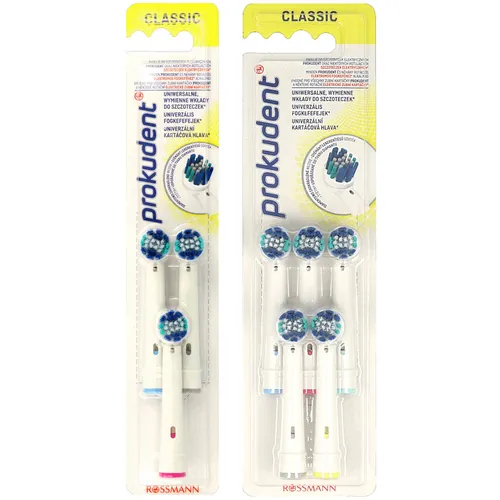 Prokudent Med Classic, Uniwersalne końcówki do szczoteczek - 1