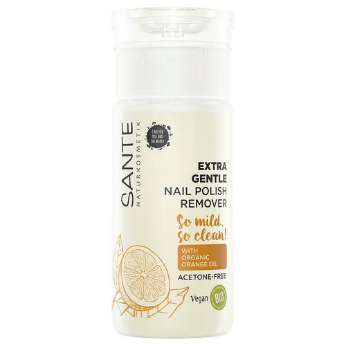 Sante Naturkosmetik Extra Gentle Nail Polish Remover (Zmywacz do paznokci)