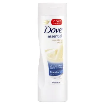 Dove Essential Nourishment, Body Milk (nowa wersja) (Mleczko do ciała do suchej skóry)