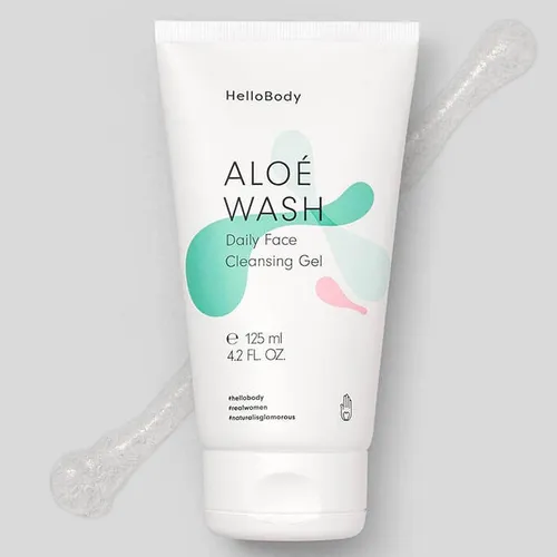 HelloBody Aloe Wash, Daily Face Cleansing Gel (Oczyszczający żel do twarzy)
