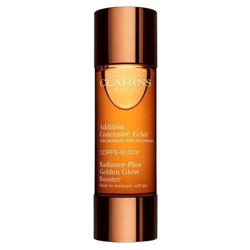 Clarins Radiance - Plus Golden Glow Booster for Body (Koncentrat rozświetlająco - brązujący do ciała)