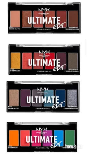 NYX Professional Makeup Ultimate Edit, Eyeshadow Palette (Paleta cieni do powiek) - 1