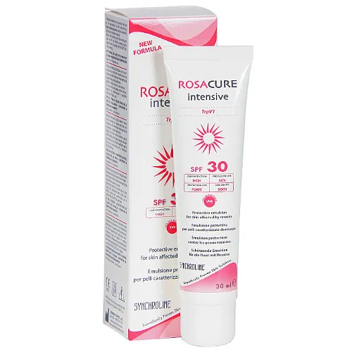 Synchroline Rosacure Intensive SPF 30 (Krem do skóry naczynkowej z filtrem)