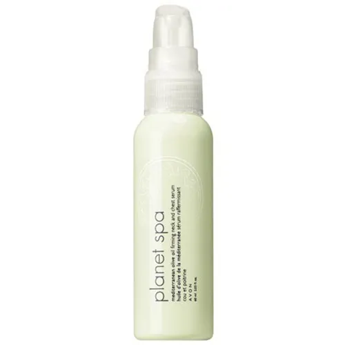 Avon Planet Spa, Mediterranean Olive Oil, Firming Chest and Neck Serum (Serum ujędrniające do szyi i dekoltu)