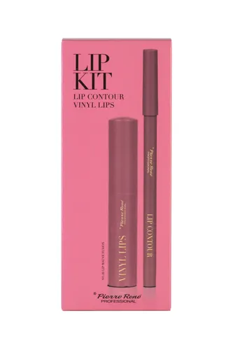 Pierre Rene Lip Kit, Lip Contour Vinyl Lips (Zestaw do makijażu ust) - 2
