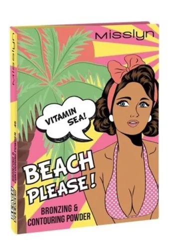 Misslyn Beach Please! Bronzing & Contouring Powder (Puder brązujący) - 1