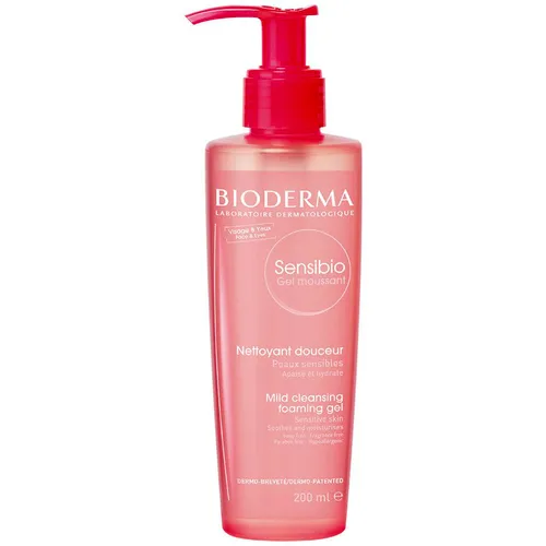 Bioderma Sensibio Gel Moussant (Kojąco-łagodzący żel do mycia twarzy dla skóry wrażliwej) - 2