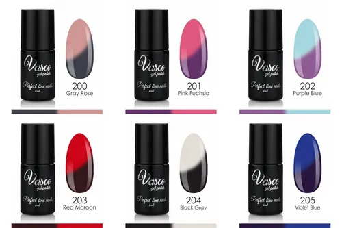 Vasco Nails Perfect Line Nails, Thermo Color, Gel Polish (Lakier hybrydowy termiczny)