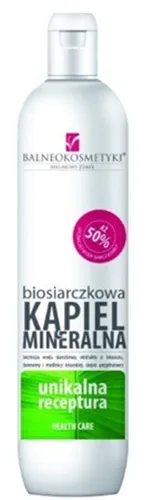 Balneokosmetyki Malinowy Zdrój Biosiarczkowa kąpiel mineralna