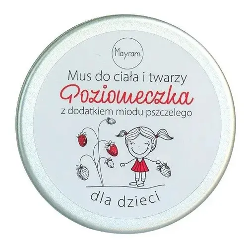 Mayram Mus do ciała i twarzy dla dzieci `Poziomeczka`