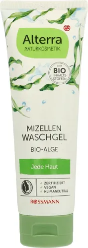 Alterra Mizellen Waschgel Bio-Alge (Żel micelarny do mycia twarzy `Bio algi`)