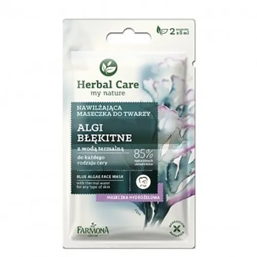 Herbal Care Maseczka nawilżająca `Algi błękitne`