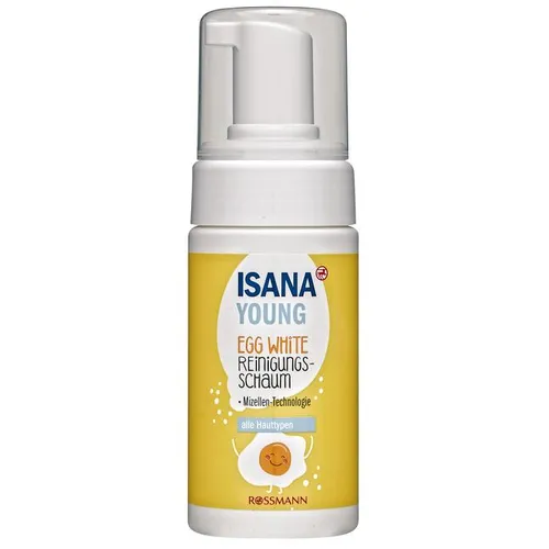 Isana Young, Egg White, Reinigungsschaum (Pianka oczyszczająca)