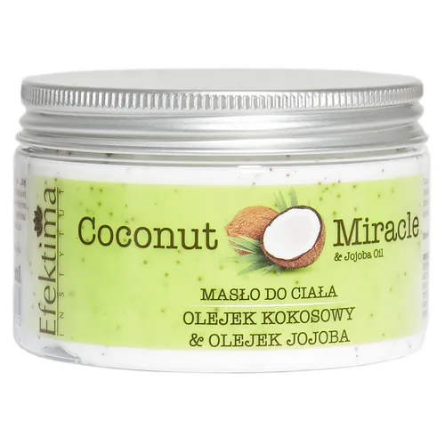 Efektima Coconut Miracle, Masło do ciała 'Olejek kokosowy i olejek jojoba'