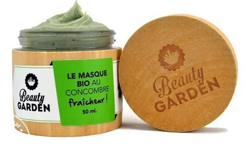 Beauty Garden Le Masque Bio Au Concombre (Organiczna maseczka odświeżająca z ogórkiem)
