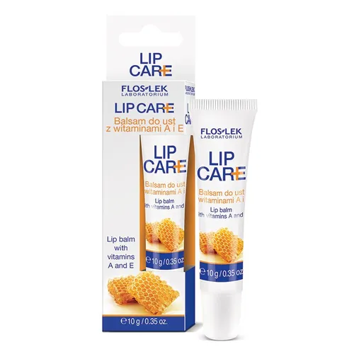 Floslek Lip Care, Balsam do ust z witaminami A i E