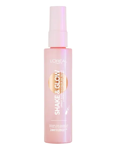 L'Oreal Paris Shake & Glow, Luminous Setting Mist (Spray do makijażu)