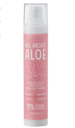 All About Aloe Nawilżająco- odżywczy Krem do twarzy