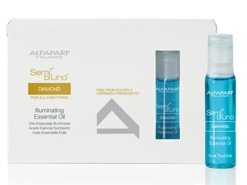 Alfaparf Semi Di Lino Diamante, Illuminating  Essential Oil (Mikrokrystaliczny olejek regeneracyjny)