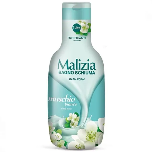 Malizia Bagno Schiuma Muschio Bianco (Płyn do kapieli `Białe piżmo`)