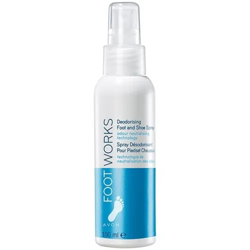 Avon Foot Works, Odour Neutralising Foot and Shoe Spray (Spray do stóp i obuwia z technologią neutralizacji zapachów) - 2