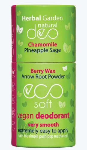 Eco Soft Natural Deo Herbal Garden Chamomile, Pineapple Sage (Ekologiczny dezodorant)