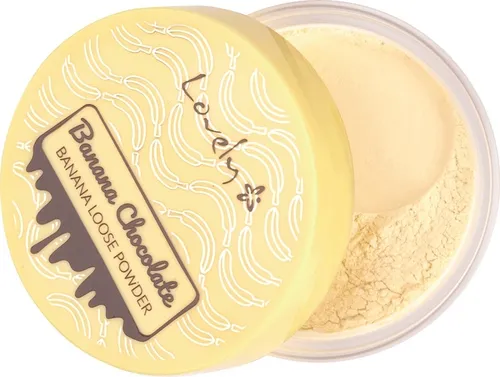 Lovely Banana Chocolate, Banana Loose Powder (Puder sypki bananowy)