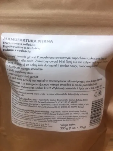 Manufaktura Piękna Kule do kąpieli `Owocowy koktajl` - 2