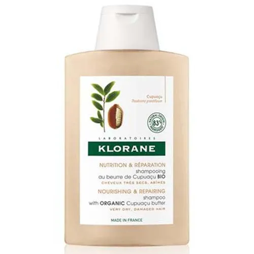 Klorane Nutrition & Reparation Shampooing (Szampon z organicznym masłem Cupuaçu `Odżywienie i regeneracja`)