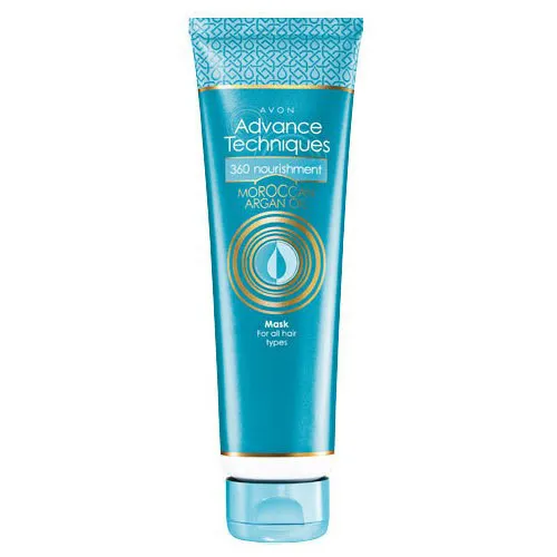 Avon Advance Techniques 360 Nourishment, Moroccan Argan Oil Mask (Maseczka z olejkiem arganowym do każdego rodzaju włosów)