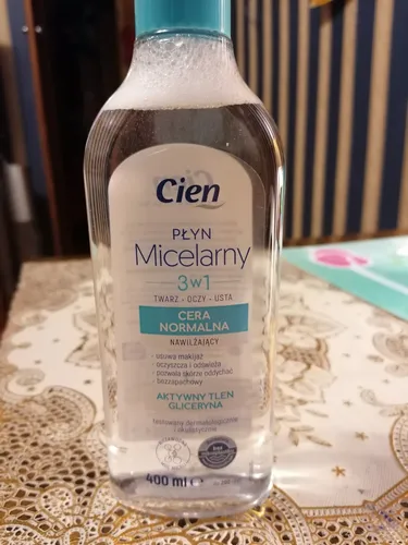 Cien Płyn micelarny 3 w 1 nawilżający cera normalna - 1