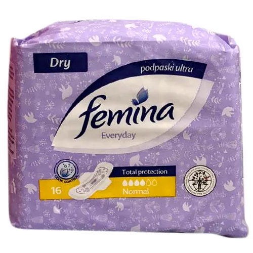 Femina Everyday, Podpaski higieniczne Ultra Total Protecion `Normal` - 2