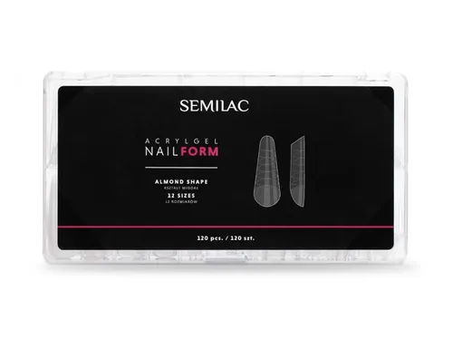 Semilac Acrylgel Nail Form (Górne formy do akrylożelu ( różne rodzaje)) - 2