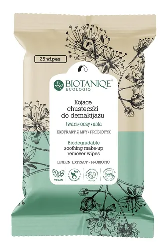 Biotaniqe Ecologiq, Kojące chusteczki do demakijażu
