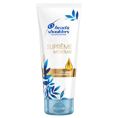 Head & Shoulders Supreme Moisture, Hair & Scalp Conditioner with Argan and Coconut Oil (Przeciwłupieżowa odżywka do włosów z olejkami arganowym i kokosowym)