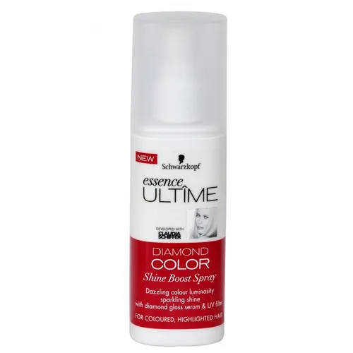 Schwarzkopf Essence Ultime Diamond Color, Shine Boost Spray (Spray do włosów farbowanych zwiększający połysk)