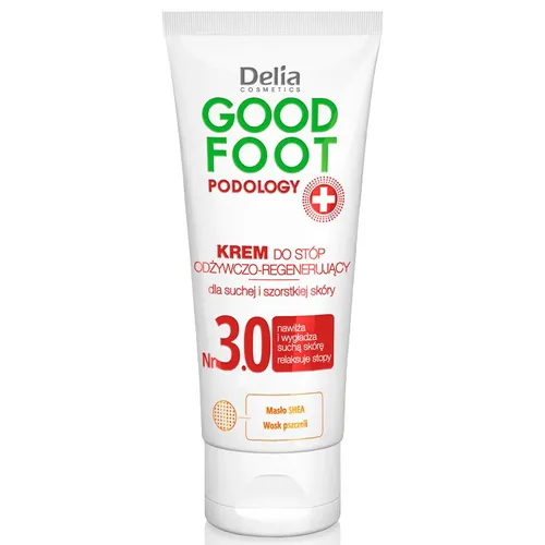 Delia Good Foot Podology, Krem odżywczo - regenerujący do stóp dla suchej i szorstkiej skóry