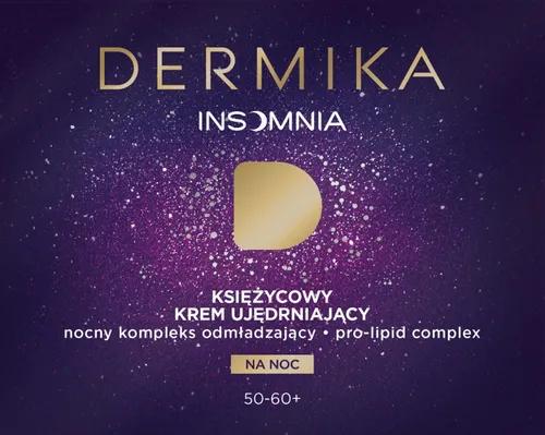 Dermika Insomnia, Księżycowy krem ujędrniający 50-60+ - 2
