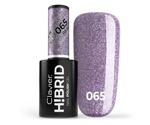 Clavier Glitter H!brid Nail Polish Gel (Lakier hybrydowy brokatowy) - 2