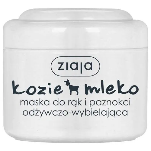 Ziaja Kozie Mleko, Maska do rąk i paznokci odżywczo - wybielająca - 2