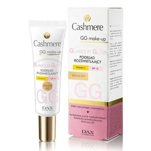 Cashmere Glamour Glow, Podkład rozświetlający GG SPF 10