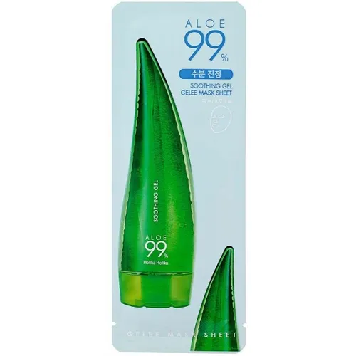Holika Holika Aloe Soothing Gel, Jelly Mask Sheet (Maska w płacie) - 2