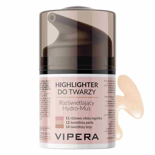 Vipera Rozświetlający hydro-mus highlighter do twarzy