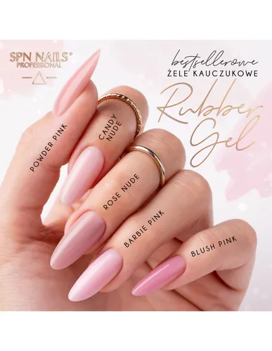 SPN Nails Rubber Gel (Żel kauczukowy) - 2