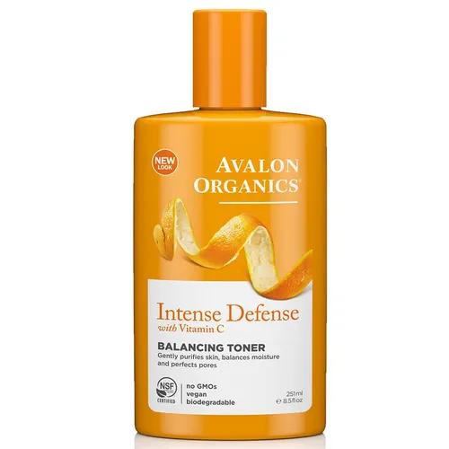 Avalon Organics Intense Defence with Vitamin C, Balancing Toner (Tonik balansujący z witaminą C)